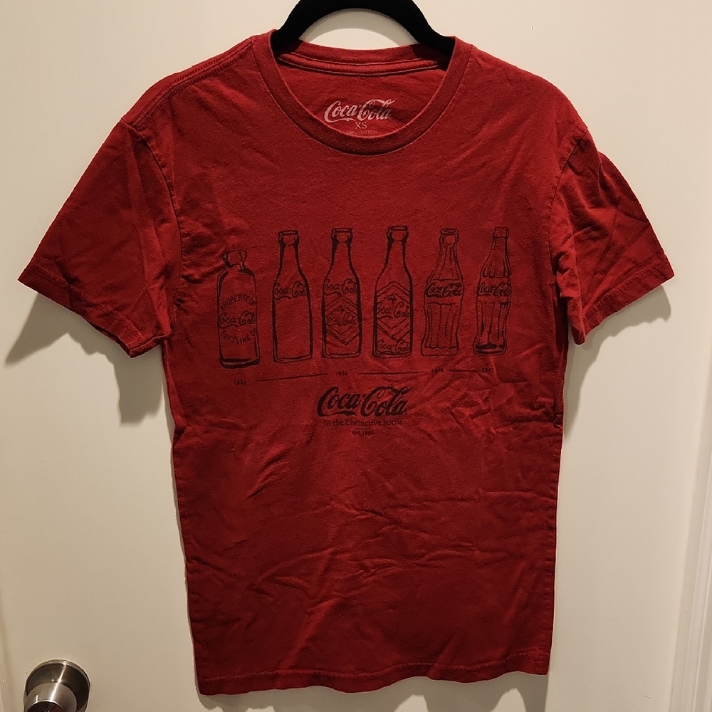 Coca Cola  Red Bottle Tee